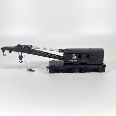 HO Scale Roco C&O Chesapeake & Ohio Wrecking Crane Car X146 Made in Austria