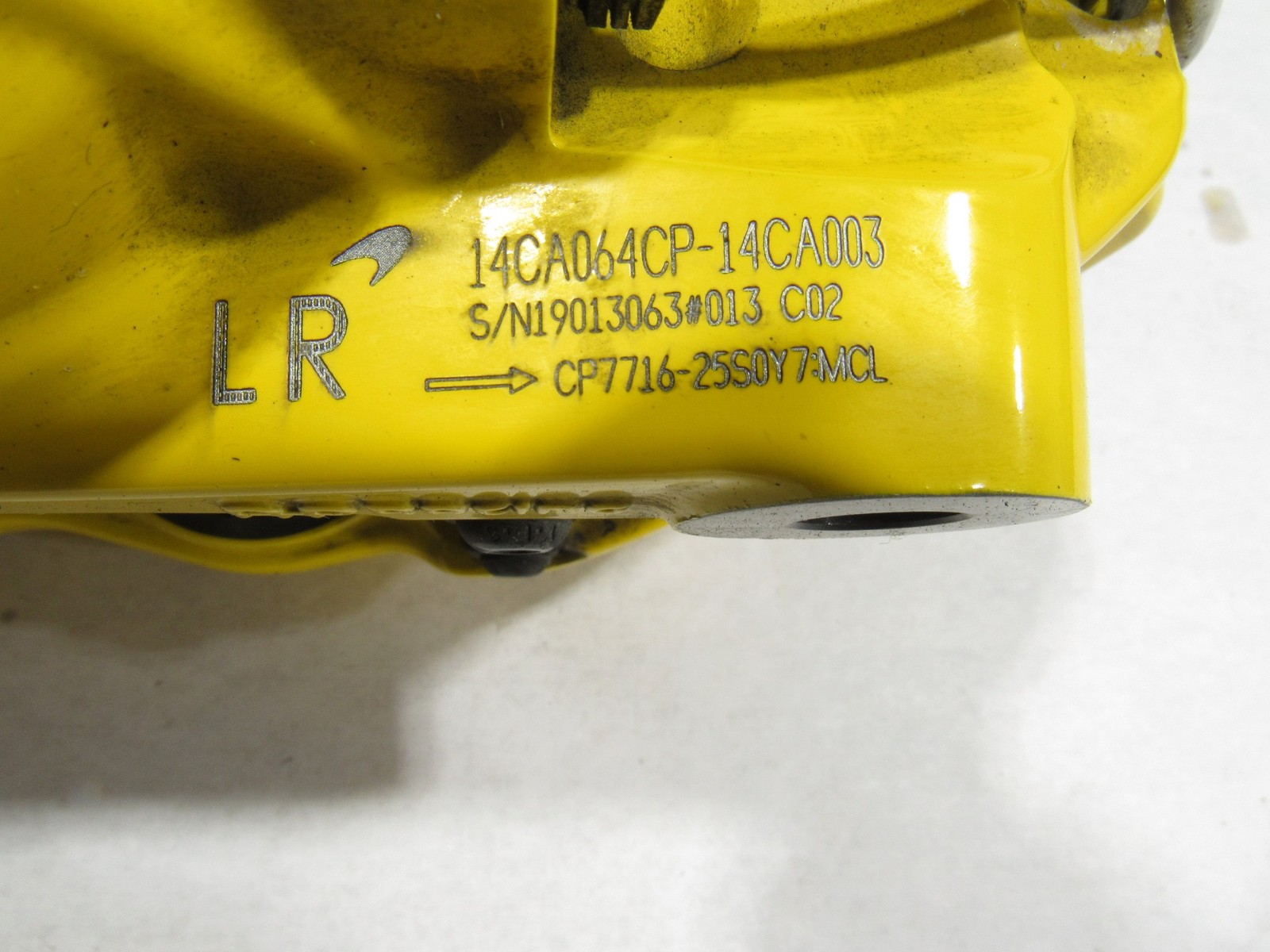 17-20 Mclaren 720S 720 2020 Rear Left Driver Brake Caliper :A6