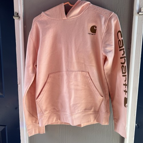 Carhartt Kids Pink Hoodie unisex XL (14) - Picture 2 of 6