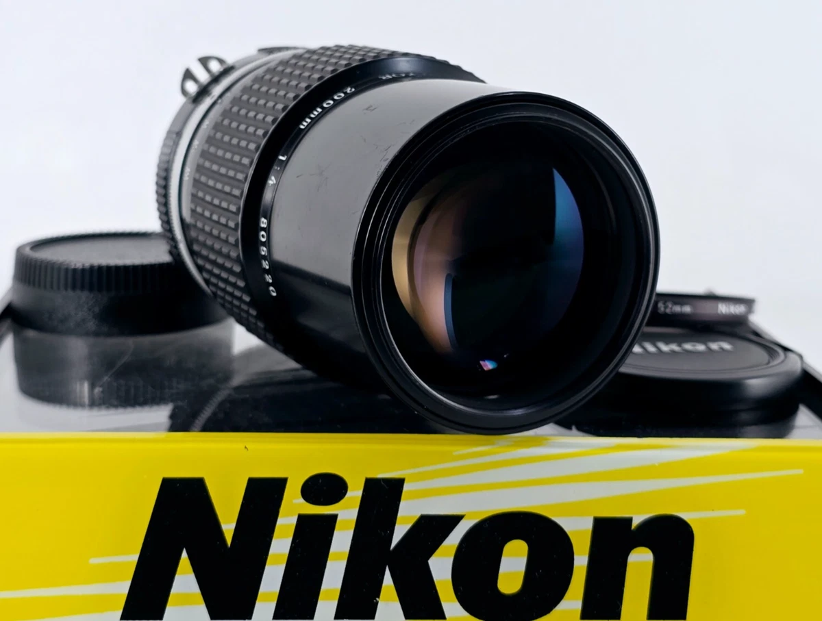 200mm Focal f/4 Camera Lenses for Nikon for sale | eBay
