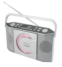 Soundmaster Stereo-Kofferradio m.CD RCD1755SI si Radios Stereo-Kofferradio