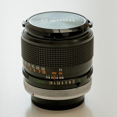Canon キヤノン FD 100mm F2.8 S.S.C MF 単焦点レンズ