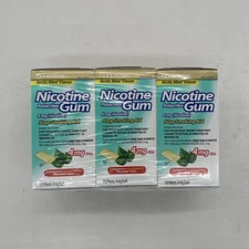 3*GoodSense Nicotine Gum, 4mg Arctic Mint, 110 Pieces, EXP 12/2025
