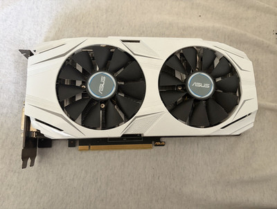 ASUS NVIDIA GeForce GTX 1060 PCIe x16 Dual-Fan weiß DP/HDMI/DVI-D 6-Pin