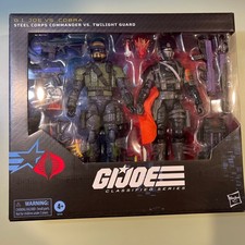 G.I. Joe Classified Series  141 Steel Corps Commander vs. Twilight Guard New