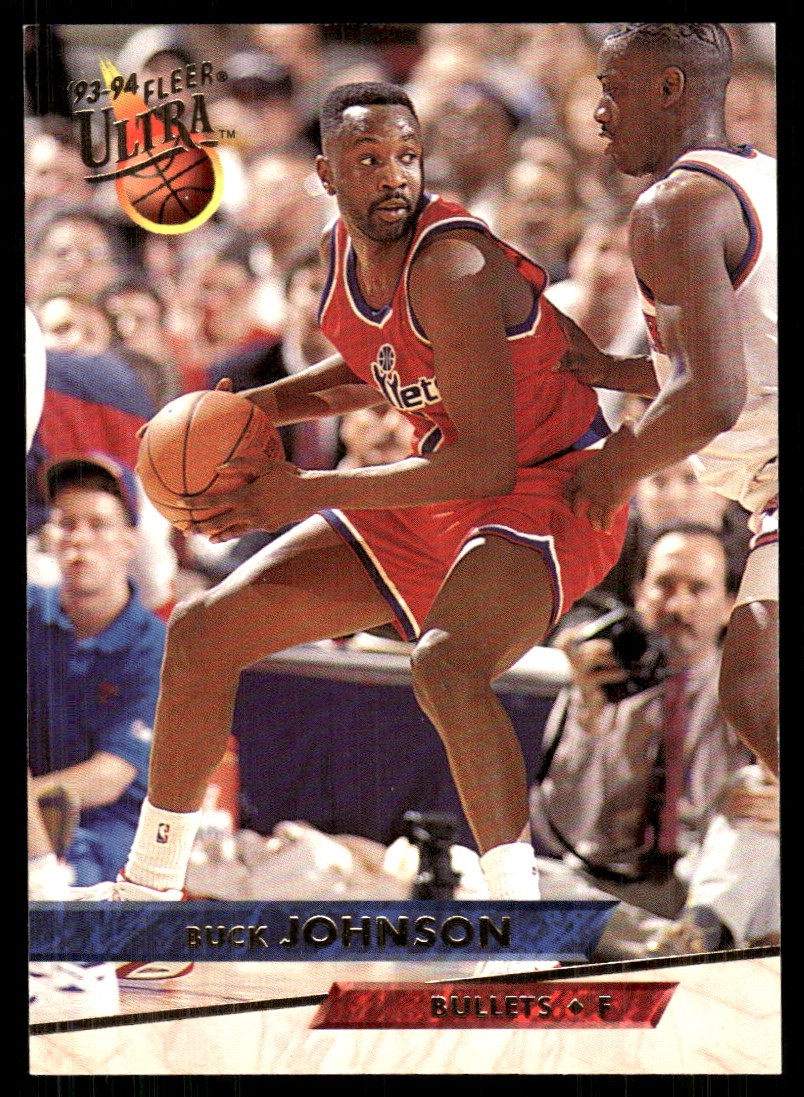 Buck Johnson 1993-94 Ultra #196 Bullets FREE SHIPPING StackedPacks