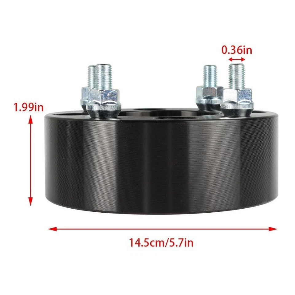 4× 2" Wheel Spacers For Suzuki Ozark 250 74mm M10x1.25 2002-2009 Foto 3 de 4