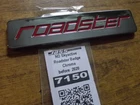 Chrome Roadster Skyactive replacement badge Mazda MX-5 mk4 to 2020 ND MX5 JASS