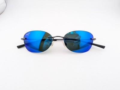Maui Jim Sunglasses, Aki Aki MJ-333-02D Gunmetal, 50.5-17-140, Metal, Japan