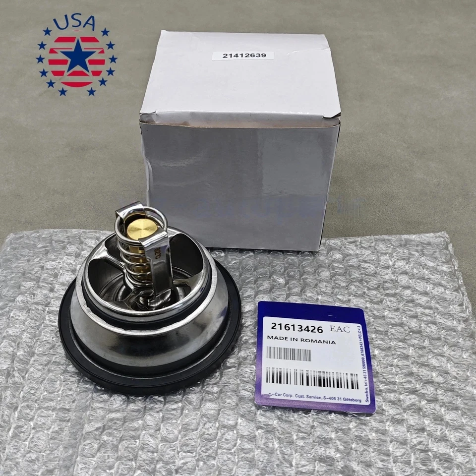 For 2011-2022 VOLVO VNL D13 Truck, This New Thermostat Fits 21412639 & 21613426 Foto 2 de 4