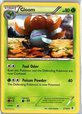 Gloom 2/149 Uncommon Boundaries Crossed Pokemon Lightly Played