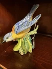 Vintage Stangl Pottery Bird Chestnut Sided Warbler Figurine  Excellent condition