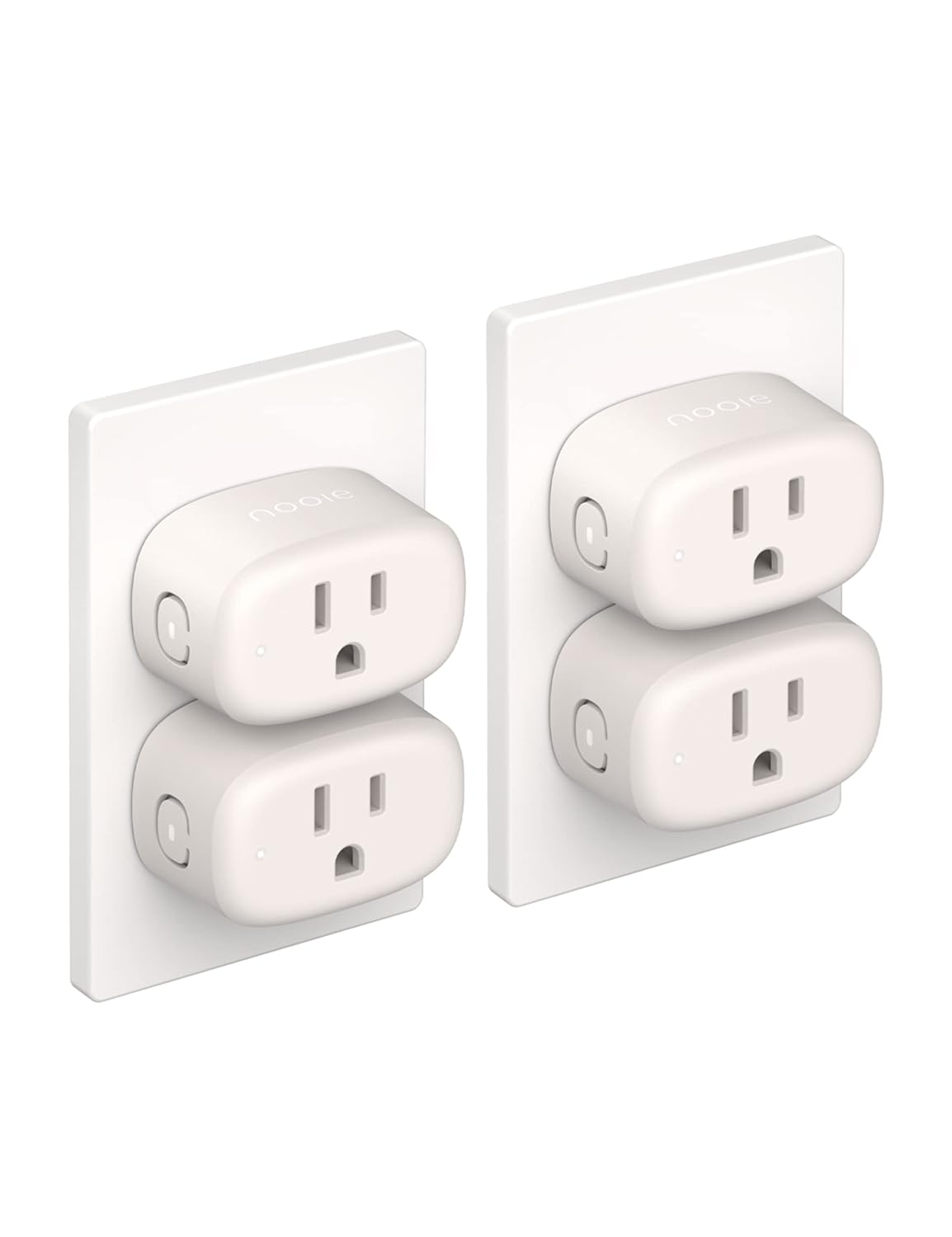Smart WiFi Plug 4-Pack for Alexa Google Home with Timer 2.4GHz