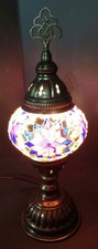 Beautiful Turkish 12 Stained Glass Mosaic Tab...