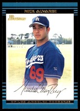 Nick Alvarez 2002 Bowman #208 Dodgers MLB READ FREE SHIPPING AutographDen