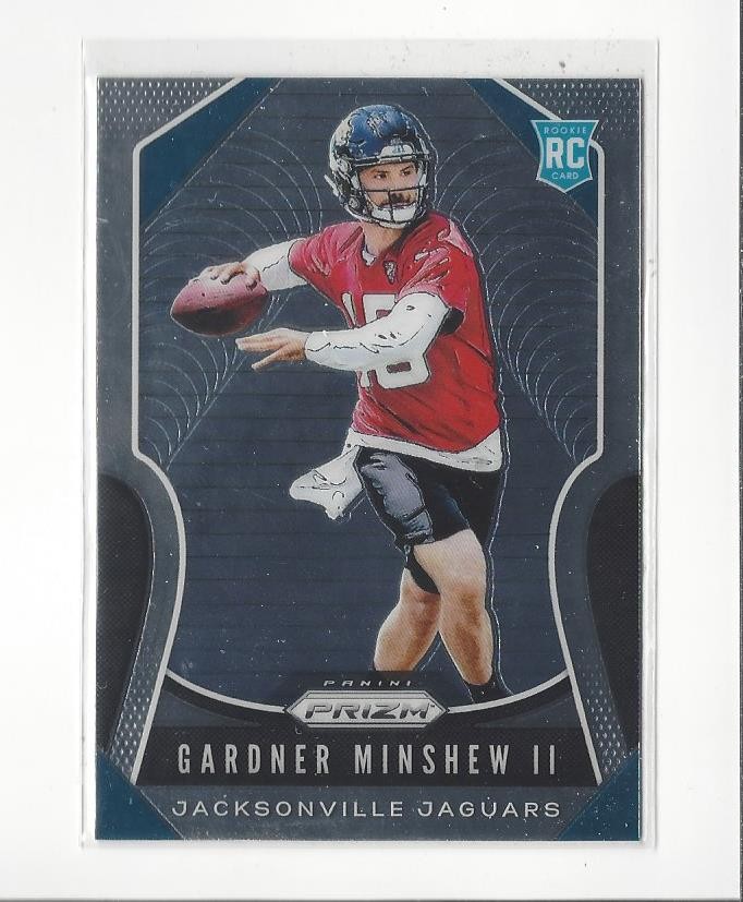 2019 Panini Prizm #322 Gardner Minshew II RC Rookie Jaguars Chiefs