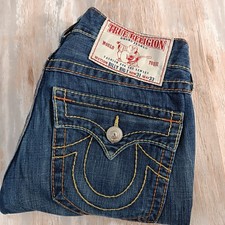 True Religion Jean Billy Big T Men’s 31x27.5 VTG Y2K Straight Made In USA
