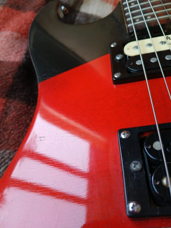 Washburn X Series Custom Relic Nitro Finish | Washburn Dime 333 Pickups - Imagen 4 de 4