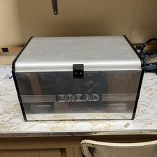Vintage Kromex Aluminum Art Deco Bread Box