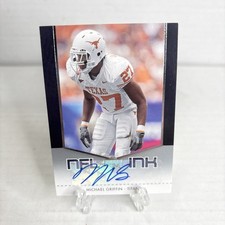 2007 Upper Deck NFL Ink Michael Griffin Rookie Card #NFLI-MG Rookie Auto RC. rookie card picture