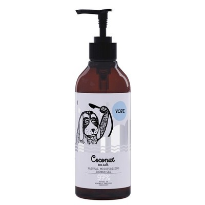 natürliche Duschgel | 400ml | Coconut & Sea Salt | Regenerieren | Feuchtigkei...
