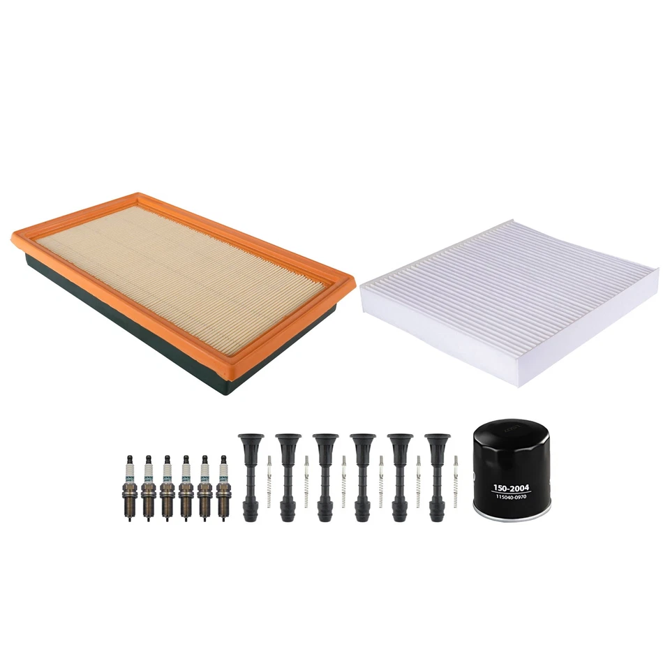 Kit de afinación Denso 6 bujías y botas Kit para Infiniti FX35 G35 3.5 V6 VQ35DE Foto 2 de 2