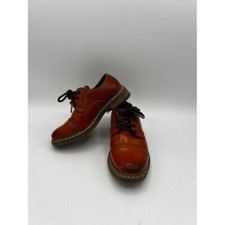 Bruno Marc Boys Leather Oxford Dress Shoes Brown Lace Up Classic Style Size 6