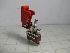 DaierTek KN3C-101AA+SAC-01-R ON/OFF Toggle Switch w/ Safety Cover NEW Read Desc