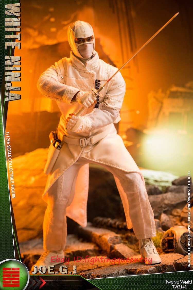 TWTOYS 1/12 White Ninja TW2141 フィギュア TWTOYS TW2141 Snake Eyes White Ninja 1/12 Action Figure