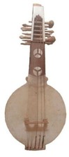 Professionelles Rajasthani Ur-Musik-Saiteninstrument Kamaicha mit Gaj