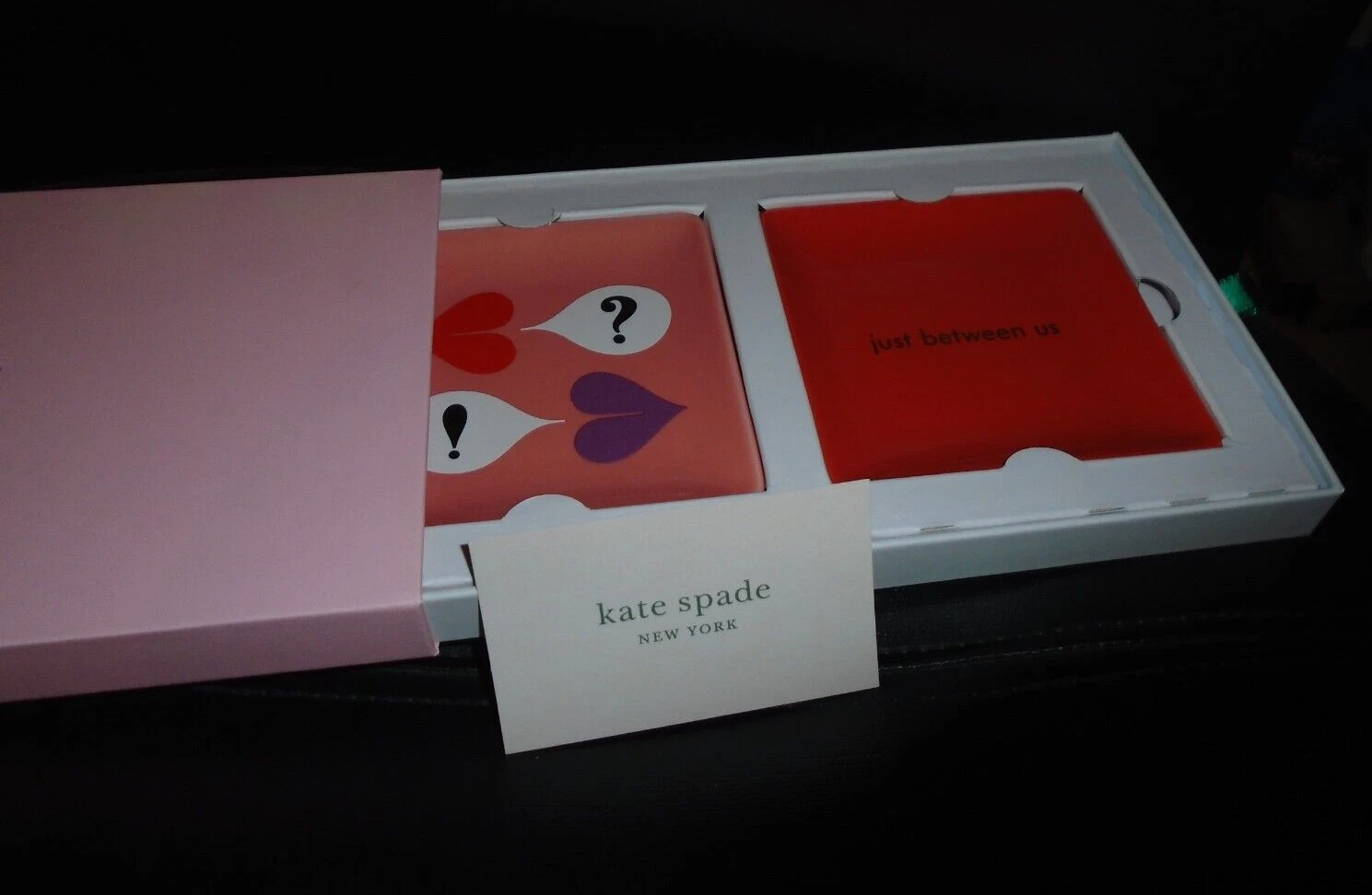 Vassoio gioielli Lenox Kate Spade Sweet Talk Just Between Us becchino moneta