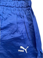 PANTALONCINI PUMA NYLON SPRINTER SHINY SHORTS GLANZ PANTS VINTAGE JHF991