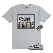 Dunk Light Smoke Grey Anthracite Reflect Silver Black T Shirt to Match PREZ