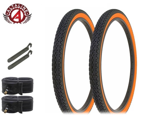 AltaLine Bicycle Wire Bead Cruiser TIRES 26 x 2.125 HEAVY DUTY Diamond 6pc SET. - Picture 18 of 27