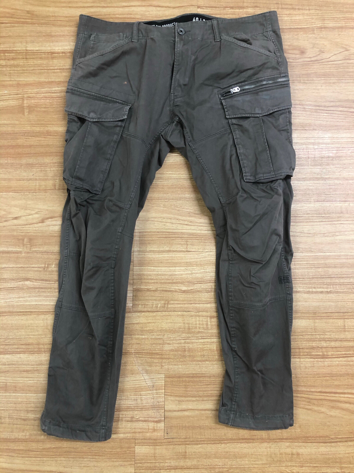 g star raw rovic 3d tapered chinos grey