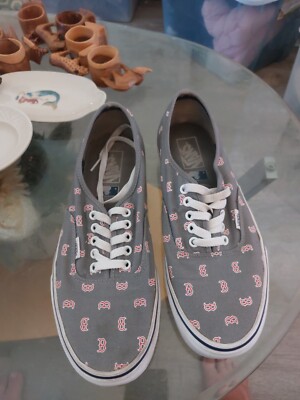 vans boston red sox Shoes Size Men's 11 Women's