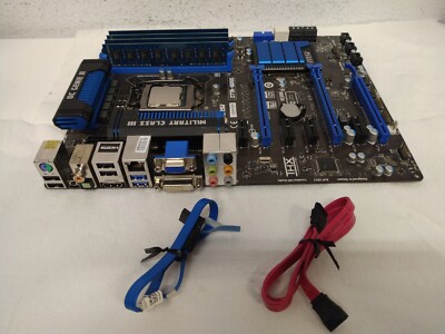 MSI Z77A-GD55 Motherboard LGA 1155 Intel Z77 Chipset+  CPU i5-3450+ 8GB DDR3 ATX