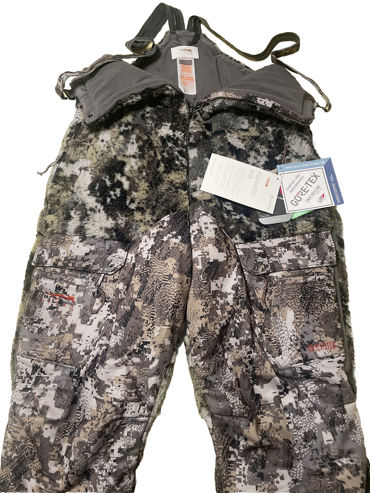 NEW NWT SITKA Gear Women's Fanatic Bibs Elevated II XLarge 50245EVXL Overalls eBay