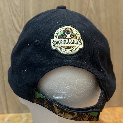 Cappello Gorilla Colla Gorilla Resistente Pubblicità Cappellino a Sfera Regolabile Nero - Foto 3 di 7