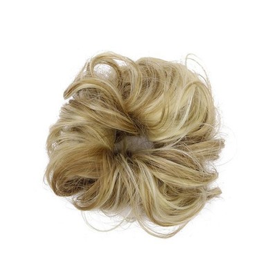 Synthetische Chignon Haarteil Haar Verlängerung Brötchen Haarband Verlängerung