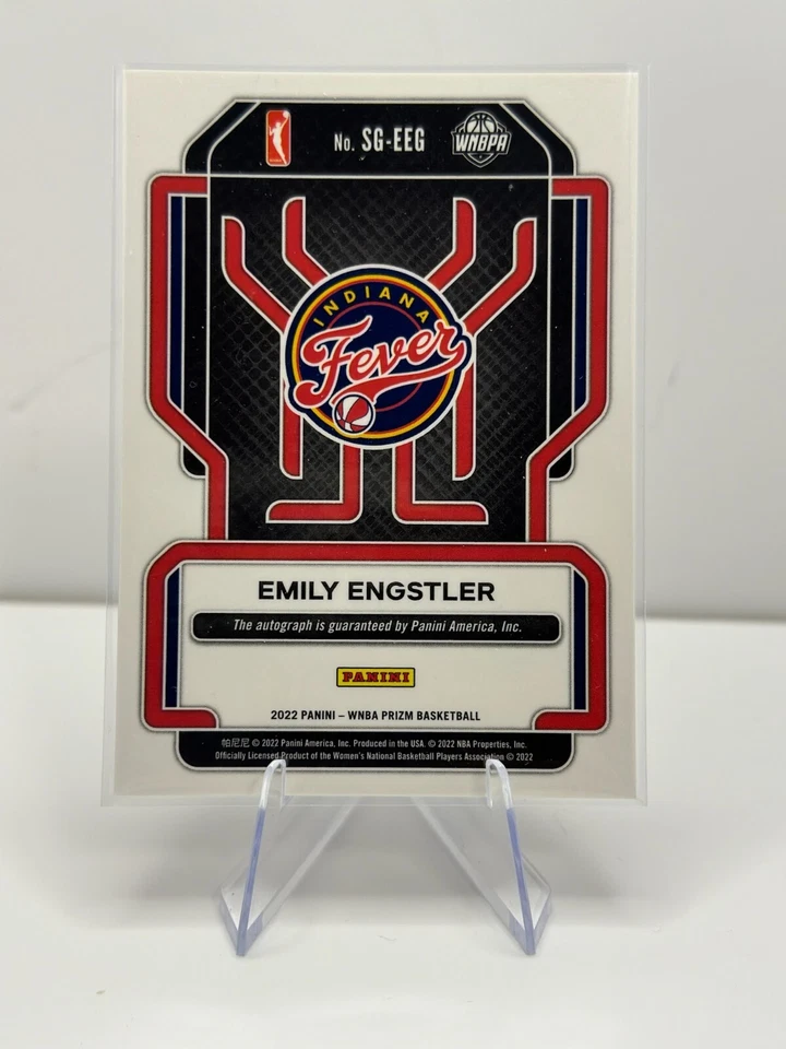 2022 Panini Prizm WNBA Signatures Emily Engstler RC Auto #SG-EEG - Image 2 of 2