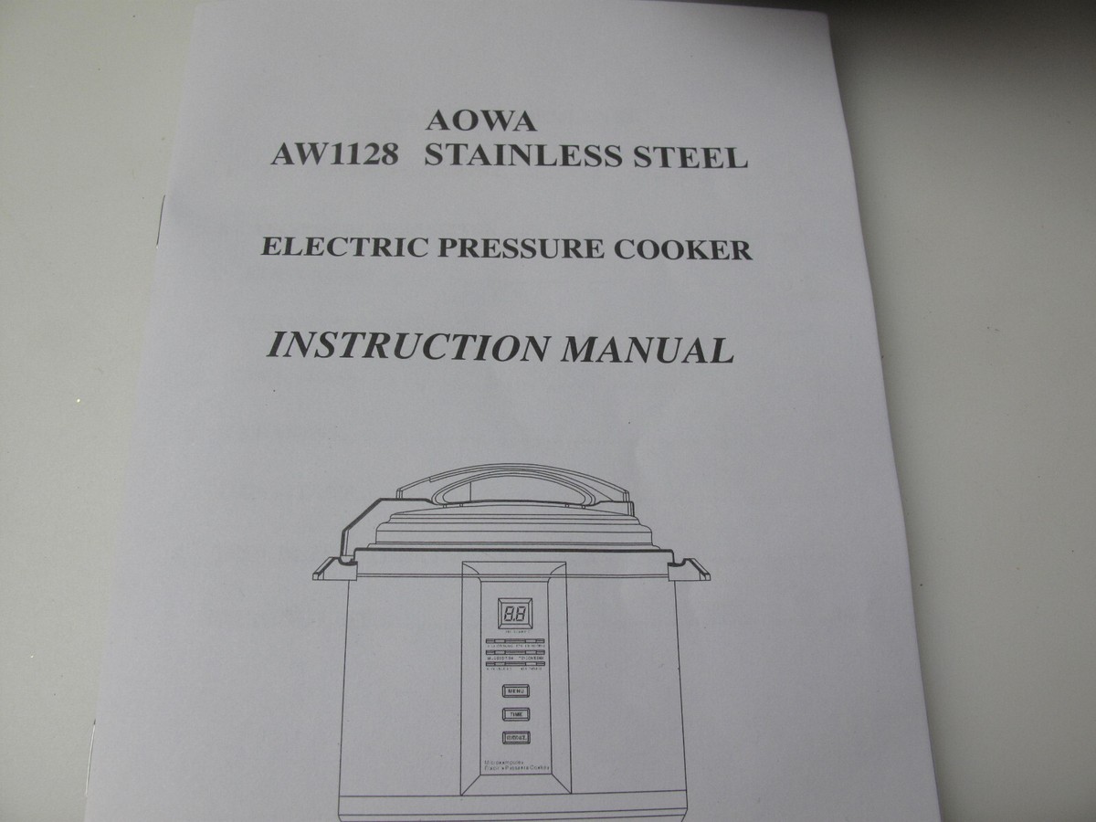 Aowa AW 1128 stainless steel electric pressure cooker