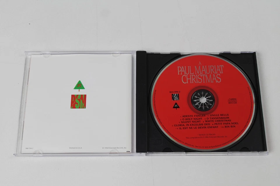 A Paul Mauriat Christmas by Paul Mauriat (CD, 1994) - Image 2 of 3