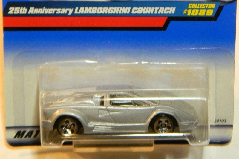 Lamborghini Countach Sports Car 25th Anniversary Hot Wheels