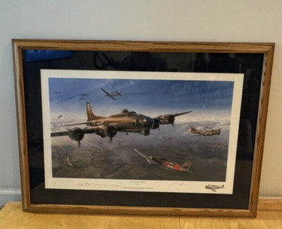 First Strike On Berlin by Nicolas Trudgian- 31'' x 23.5''- 5 signatures- 330/600