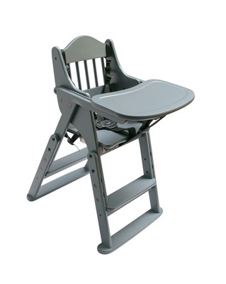 safetots folding wooden high chair