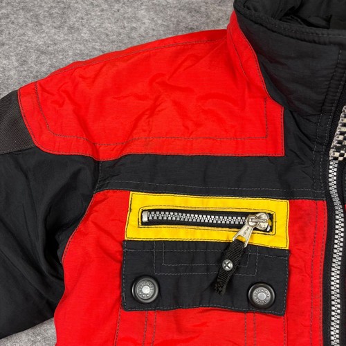 Vintage Obermeyer Youth Kids Ski Snowboard Jacket Red Size 5 Grow with You Coat - Picture 7 of 13