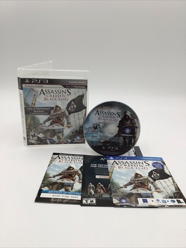 Assassin's Creed IV Black Flag - PlayStation 3 - Avec Livret - Bon état - Testé
