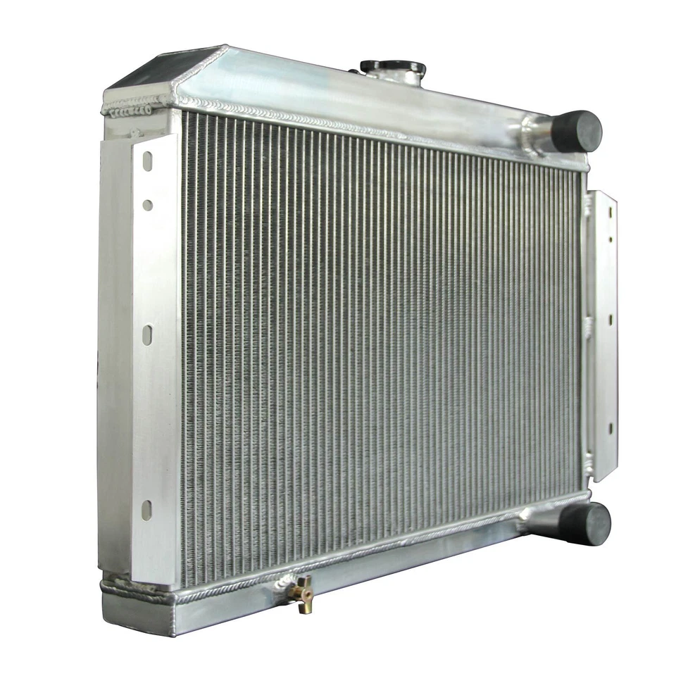 4Row Aluminum Radiator For 1966-69 International Harvester Scout 4.3L 5.0L V8 MT - Image 4 of 4