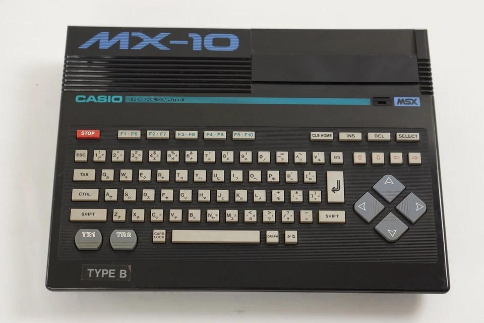 MSX MX-10 BK CASIO Personal Computer Testato Sistema di Gioco GIAPPONE solo 3050747 - Immagine 2 di 4